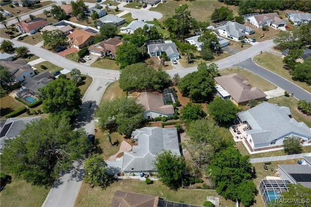 483 N Turkey Pine Loop, Lecanto, FL 34461 - aerial view with a residential view