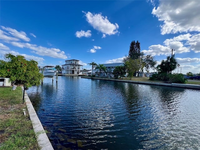 property view of water