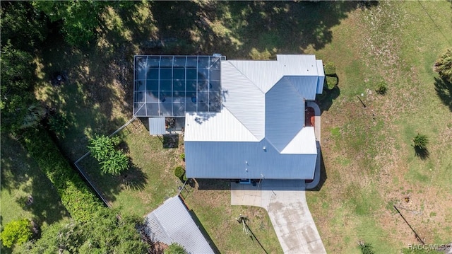 2 Nancy Pkwy, Yankeetown, FL 34498 - view from above of property