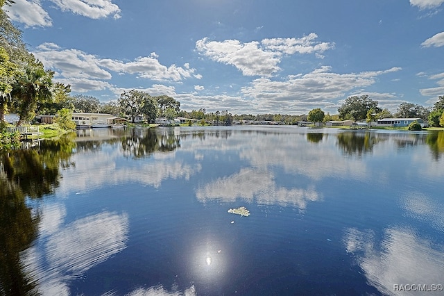 property view of water