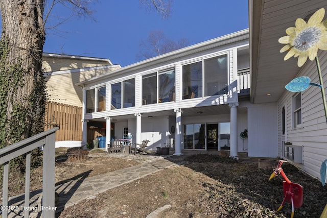 view of rear view of house