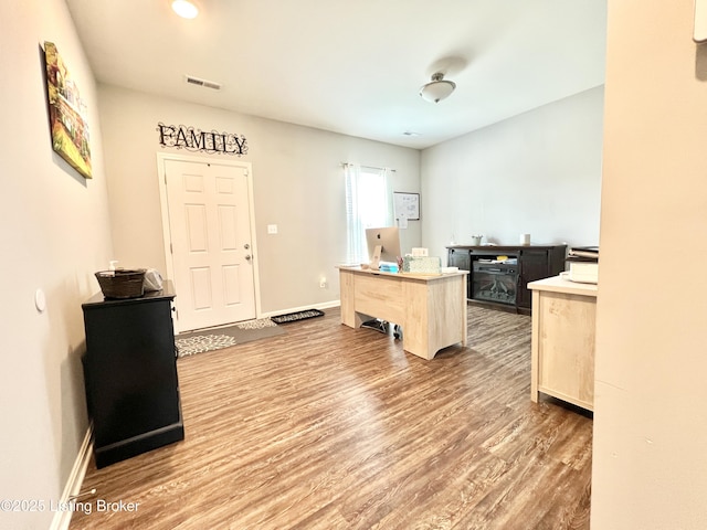 12023 Cascade Falls Trl, Louisville, KY 40229 - office with wood finished floors and baseboards