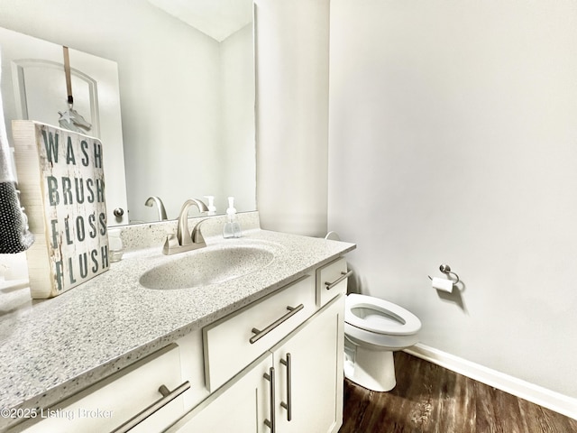 12023 Cascade Falls Trl, Louisville, KY 40229 - bathroom featuring vanity and wood finished floors