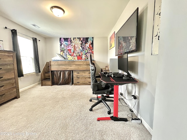 12023 Cascade Falls Trl, Louisville, KY 40229 - carpeted home office featuring baseboards