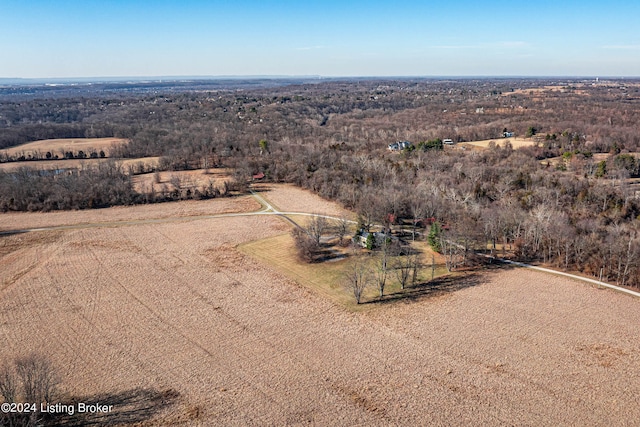 view of drone / aerial view