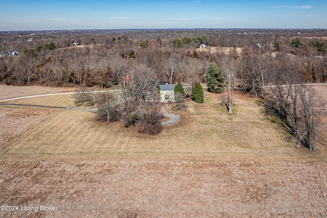 view of drone / aerial view