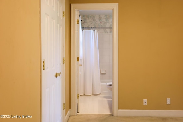 9602 Moorfield Cir, Louisville, KY 40241 - hallway with baseboards