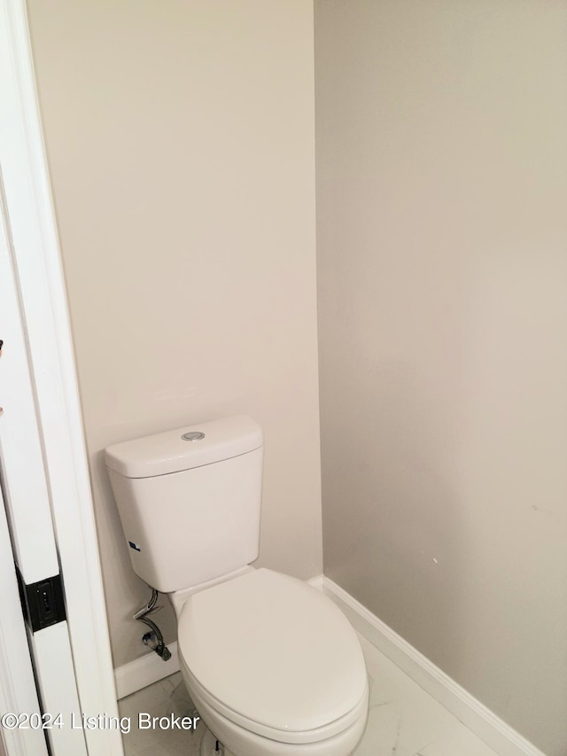 bathroom with toilet