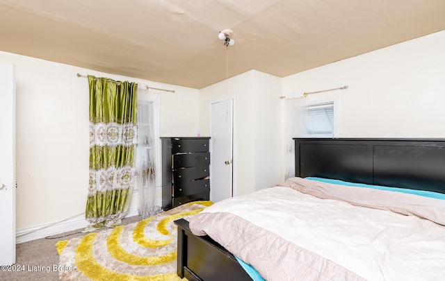 bedroom featuring carpet floors