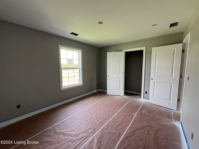 view of unfurnished bedroom