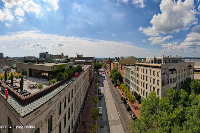 view of property's view of city