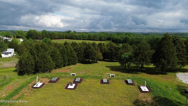 view of drone / aerial view