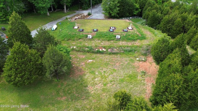 view of aerial view