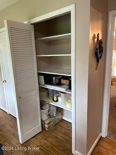 view of pantry