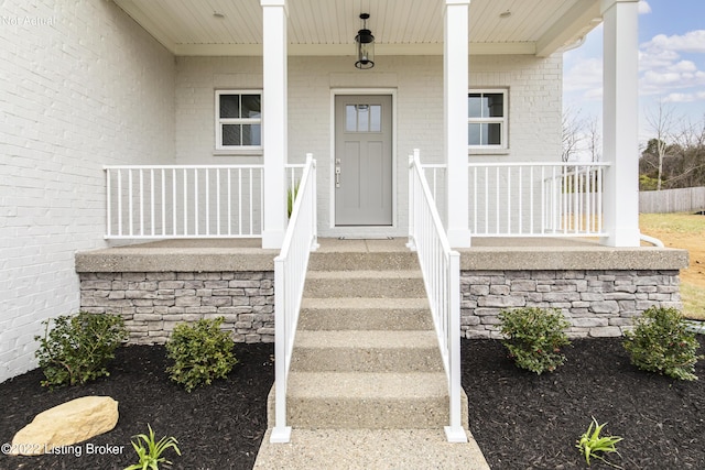 view of property entrance