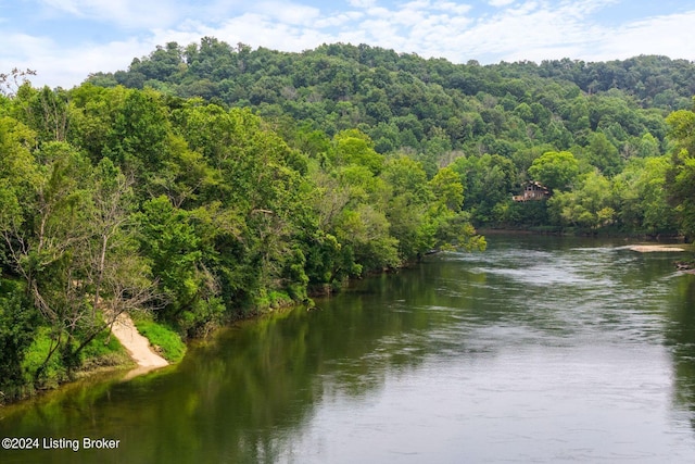 property view of water