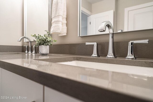 interior details with a sink