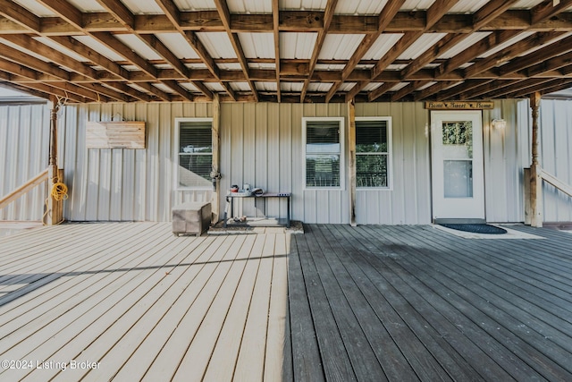 view of deck