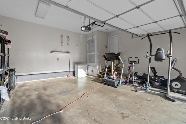 view of workout room