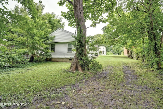 view of yard