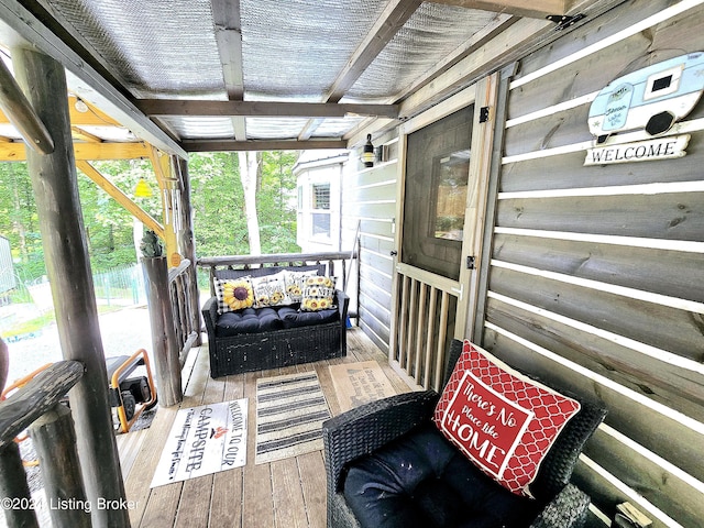 view of deck