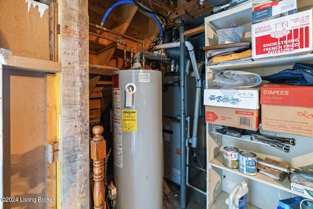 utilities featuring water heater