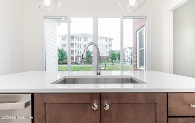 kitchen featuring sink