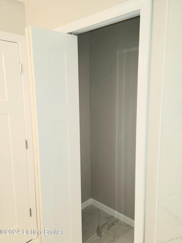 view of closet