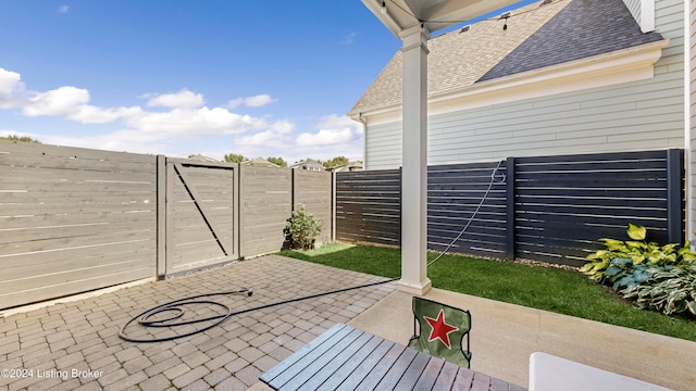 view of patio / terrace