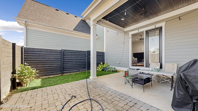 view of patio / terrace