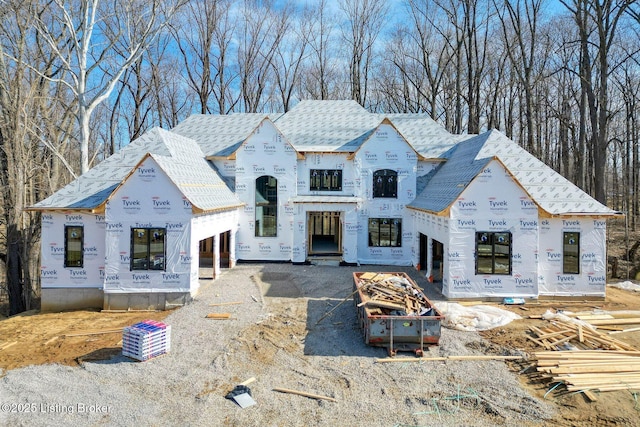 view of property under construction