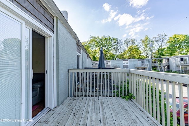 view of deck