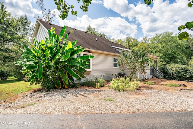 view of property exterior