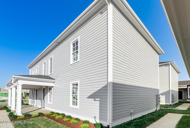 view of side of home