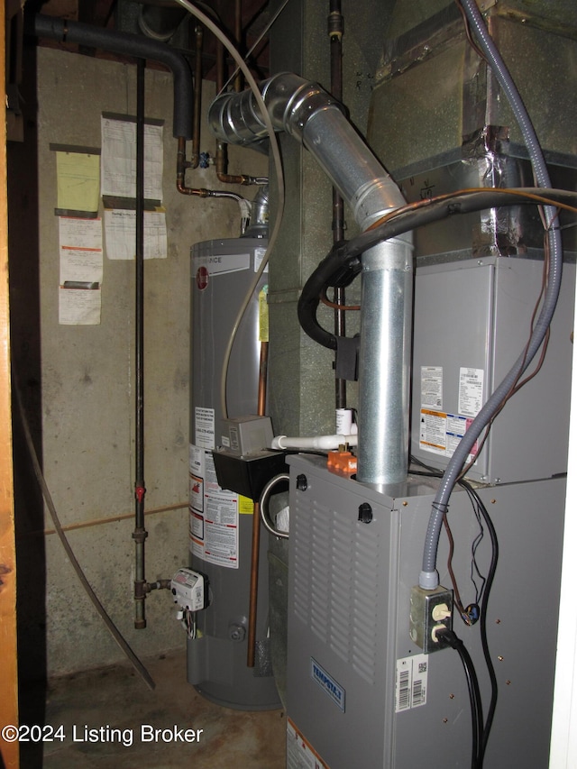 utilities with water heater