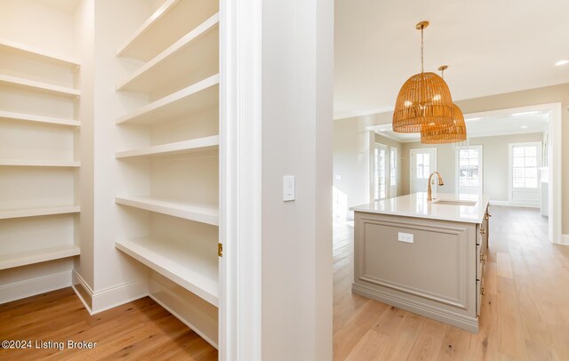 pantry featuring sink