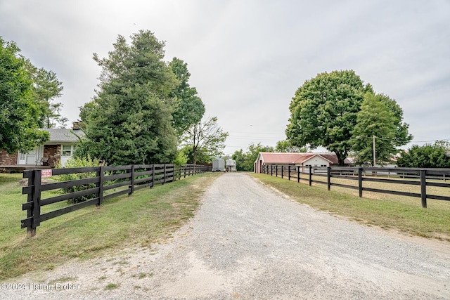4626 Glen Rose Rd, Louisville, KY 40229 - view of road with gravel driveway