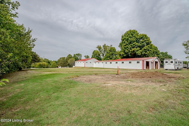 4626 Glen Rose Rd, Louisville, KY 40229 - view of yard with an outbuilding and a pole building