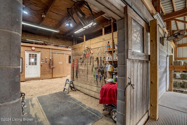 4626 Glen Rose Rd, Louisville, KY 40229 - misc room with a workshop area