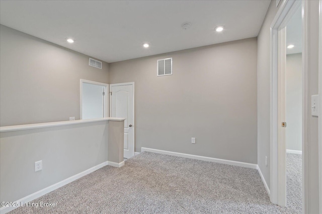 120 Exploration Path Unit 5B, Shelbyville, KY 40065 - unfurnished room featuring carpet flooring, recessed lighting, and baseboards