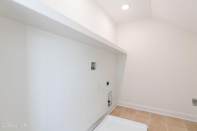 6715 Hypoint Ridge Rd, Crestwood, KY 40014 - clothes washing area with baseboards, laundry area, hookup for an electric dryer, and hookup for a washing machine