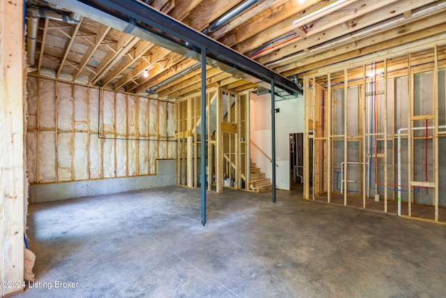 6715 Hypoint Ridge Rd, Crestwood, KY 40014 - view of unfinished basement