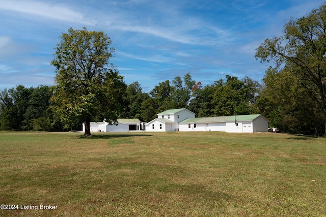 view of yard