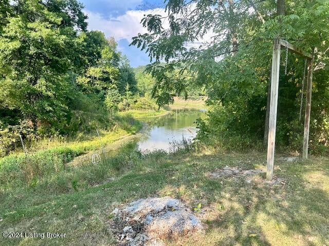 view of local wilderness featuring a water view