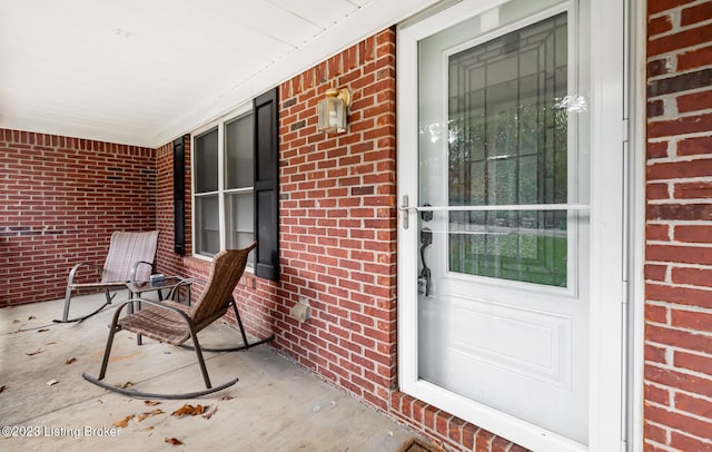 view of patio / terrace featuring a porch