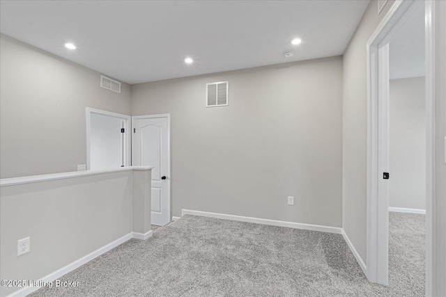 162 Harvest Point Way, Mt Washington, KY 40047 - carpeted spare room featuring baseboards and recessed lighting