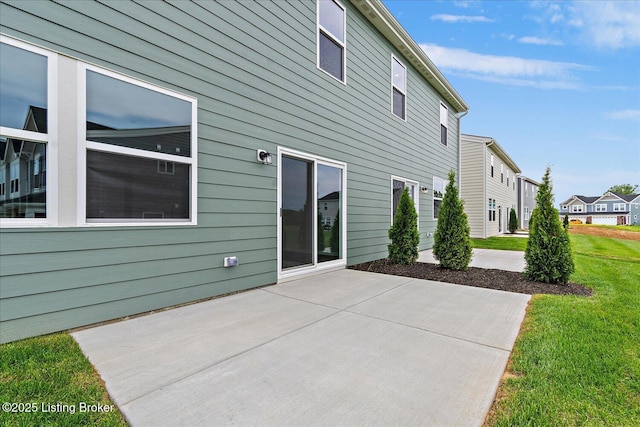 162 Harvest Point Way, Mt Washington, KY 40047 - back of property with a patio area, a lawn, and a residential view