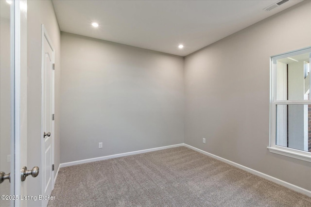 196 Harvest Moon Ct Unit 219A, Shepherdsville, KY 40165 - carpeted empty room featuring baseboards and recessed lighting