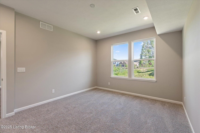 196 Harvest Moon Ct Unit 219A, Shepherdsville, KY 40165 - carpeted spare room with baseboards and recessed lighting