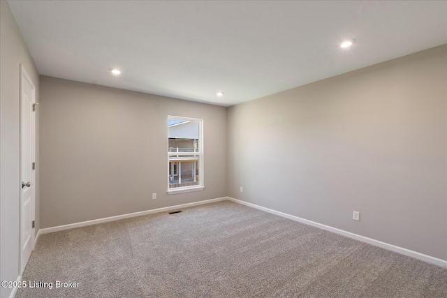 196 Harvest Moon Ct Unit 219A, Shepherdsville, KY 40165 - carpeted empty room featuring baseboards and recessed lighting